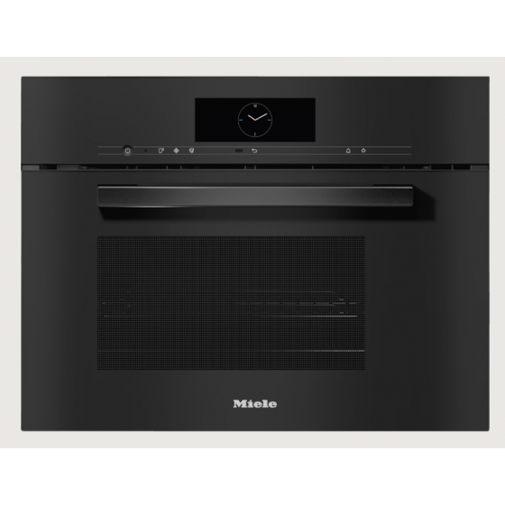 MIELE DGM 7840 Εντοιχιζόμενος Φούρνος ατμού με μικροκύματα 40lt 59.5cm Obsidian Black